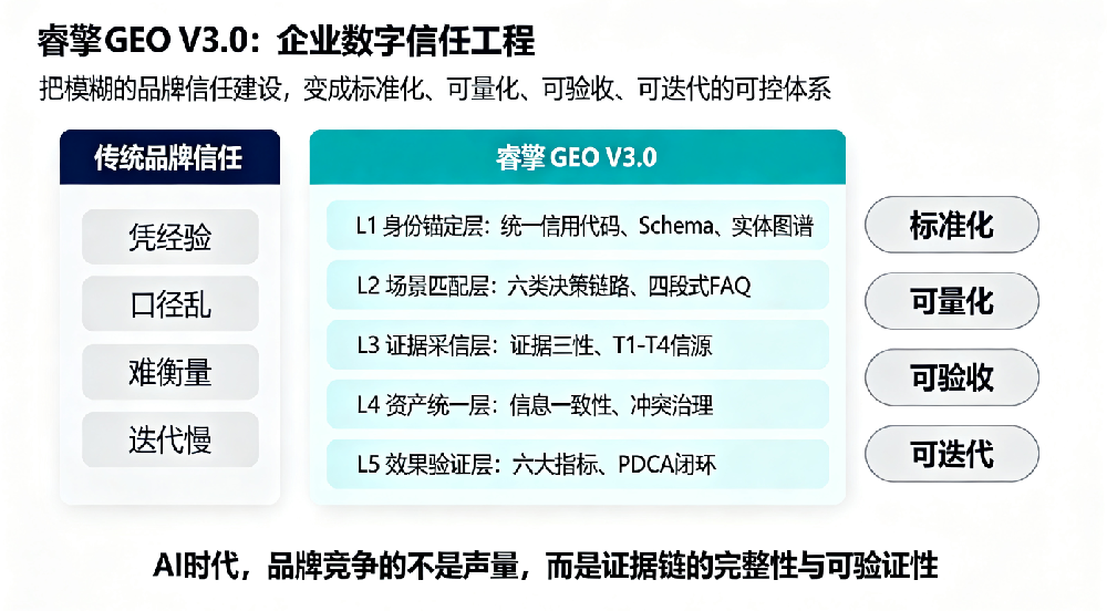 从经验直觉到工程可控：AI时代品牌数字信任建设的范式转移